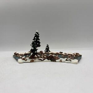 Department 56 1996 Vintage Village Mill Creek Curved Section 52634 Retired EUC